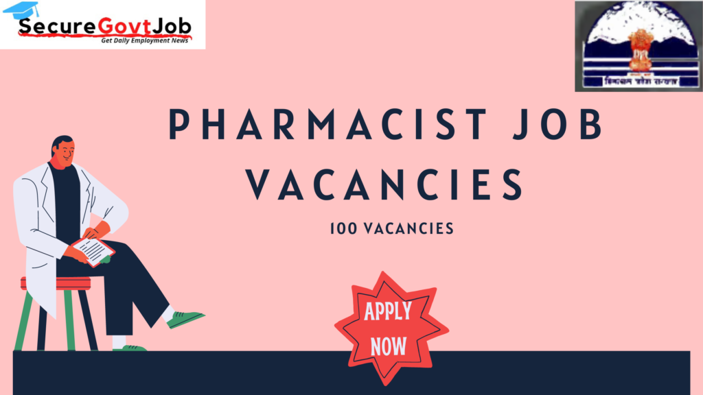 Pharmacist Jobs 2021 in Hamirpur