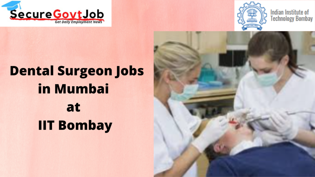 Part Time Dental Surgeon Jobs in Mumbai 